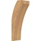Ekena Millwork 5 1/2"W x 6"D x 18"H Thorton Smooth Knee Brace, Western Red Cedar BRC06X06X18THR00SWR - alternate 1